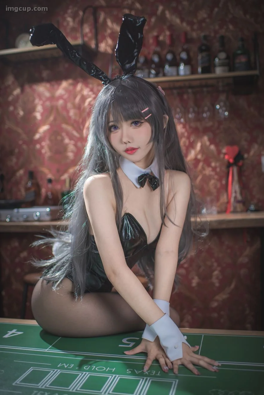 Coser 仙女月 – NO.004 樱岛麻衣兔女郎 第17张图