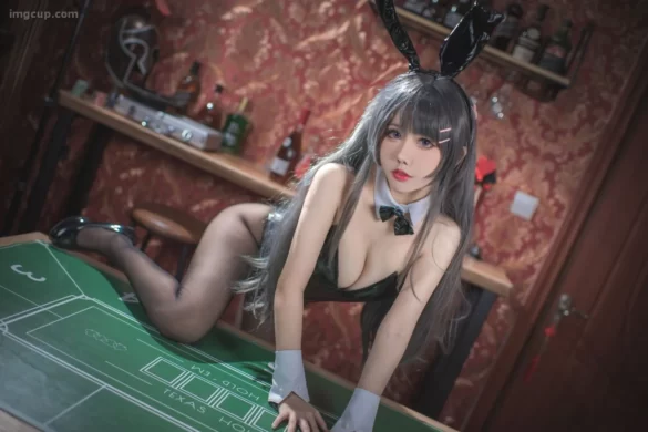 Coser 仙女月 – NO.004 樱岛麻衣兔女郎 第1张图