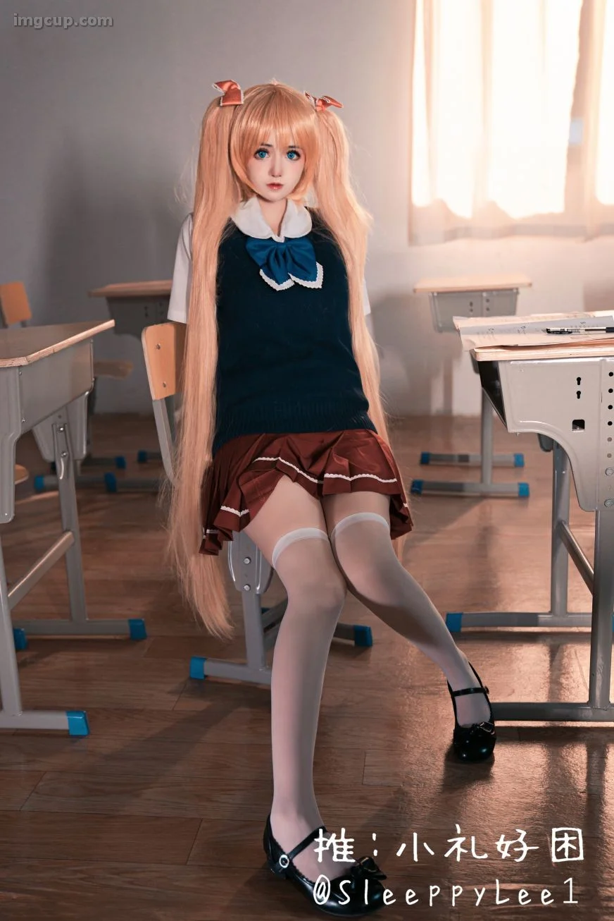 Coser 小礼好困 NO.002 秋月爱莉 第9张图