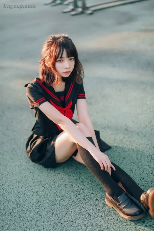 Coser 疯猫ss NO.034 室外JK 第1张图