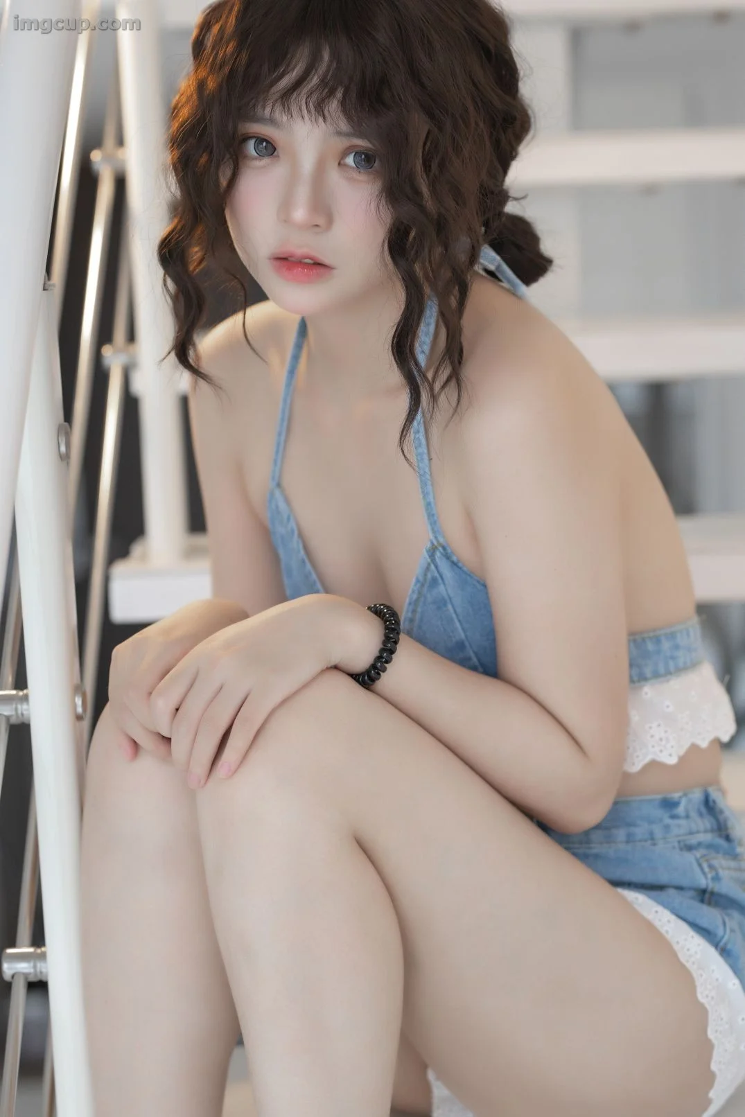 Coser 疯猫ss NO.048 牛仔短裤 第8张图