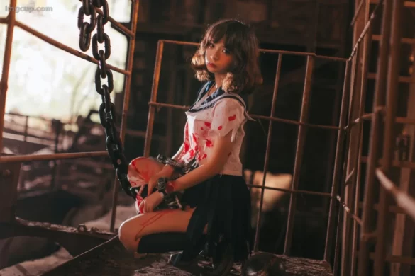 Coser 疯猫ss NO.045 被囚禁的少女 第1张图