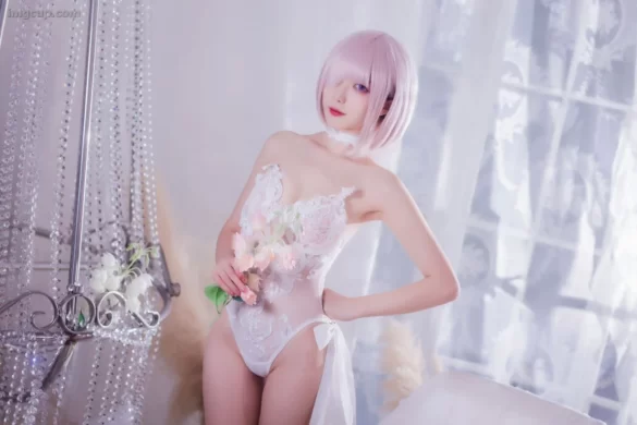 Coser 封疆疆v – NO.17 玛修婚纱 第1张图