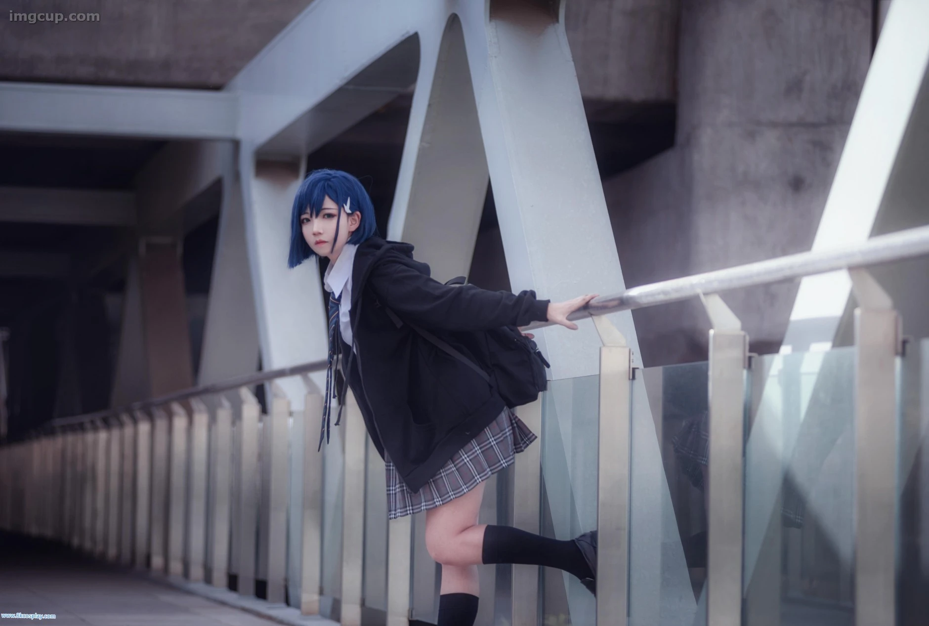 Coser 楚楚子w Vol.004 School Uniform 第7张图