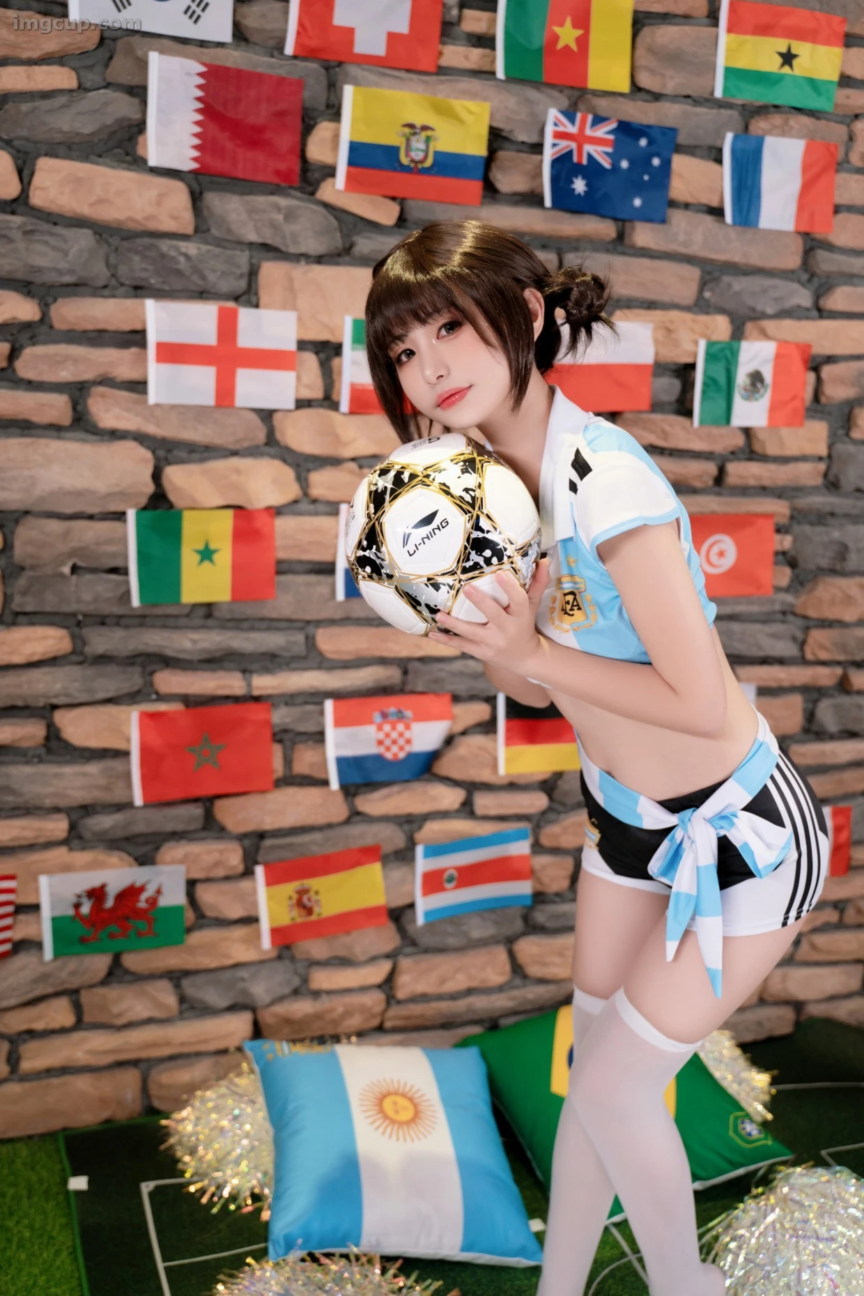 Coser 爆机少女喵小吉 x 金鱼kinngyo – 足球宝贝 第15张图