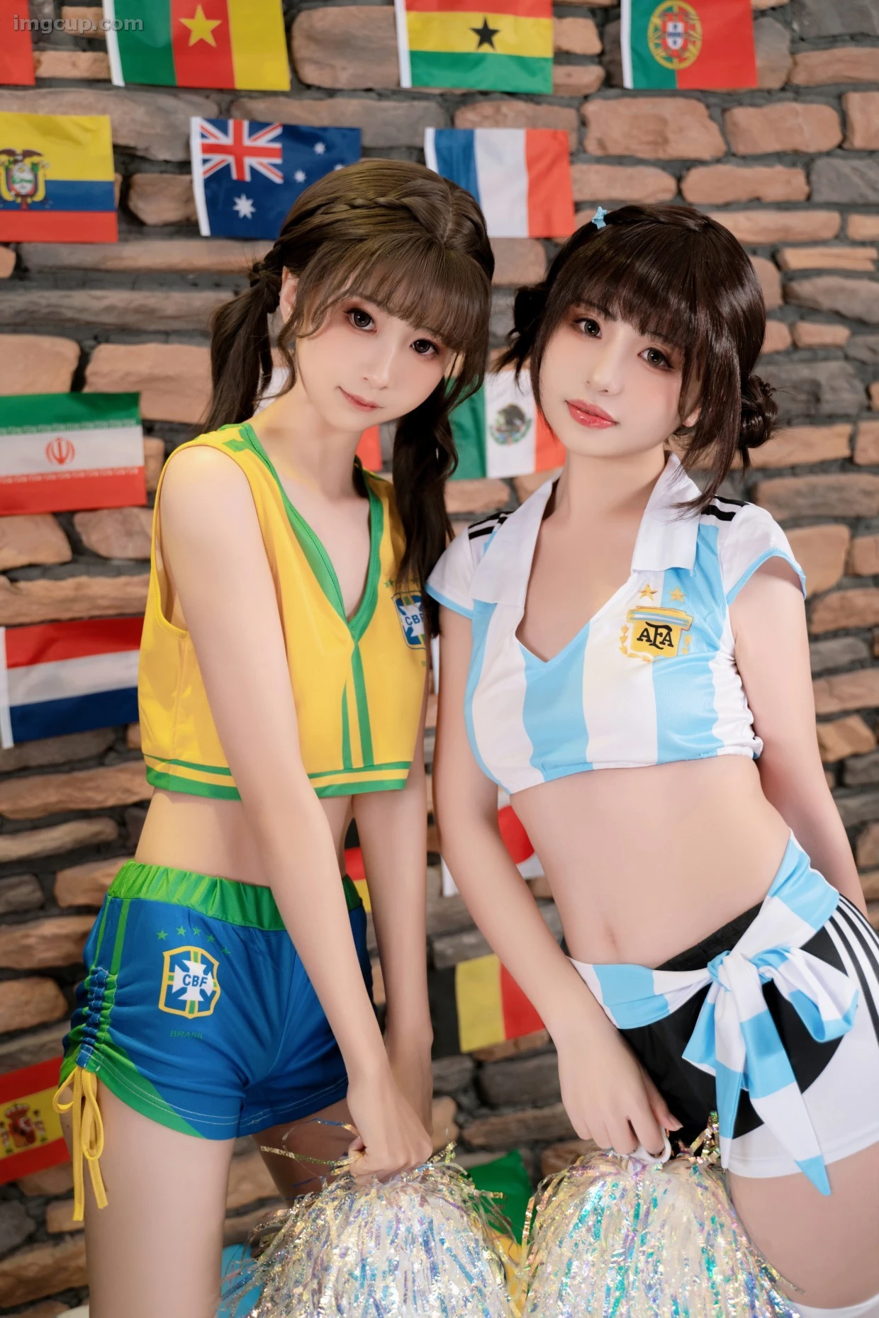 Coser 爆机少女喵小吉 x 金鱼kinngyo – 足球宝贝 第3张图