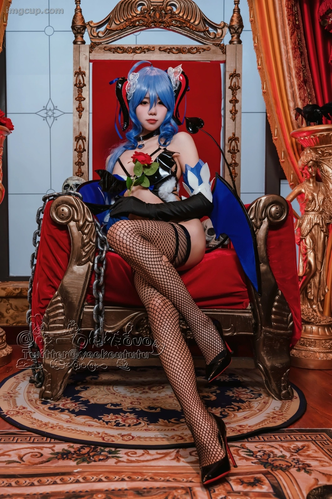 Coser 黏黏团子兔 NO.003 甘雨魅魔 第2张图