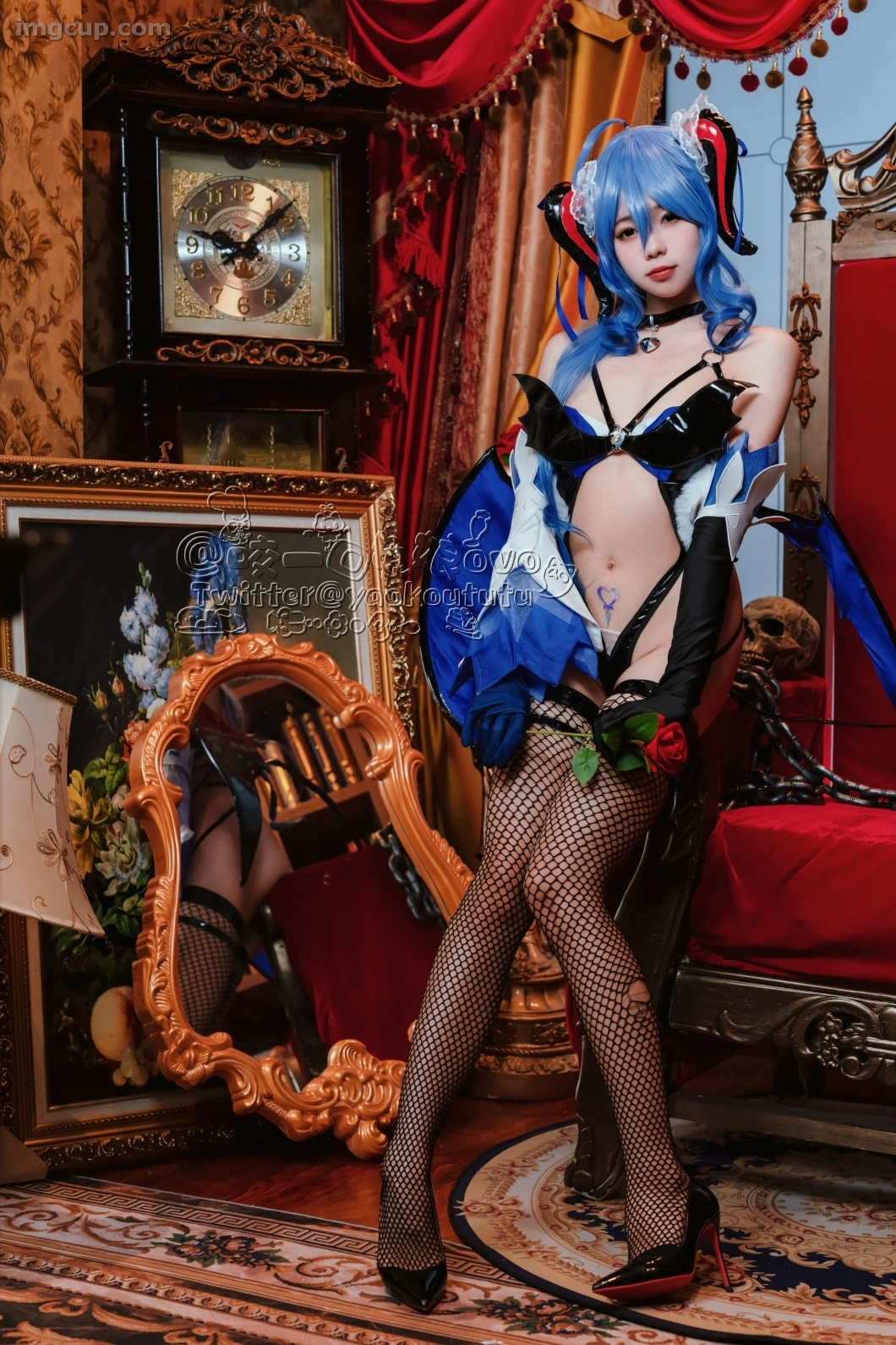 Coser 黏黏团子兔 NO.003 甘雨魅魔 第5张图