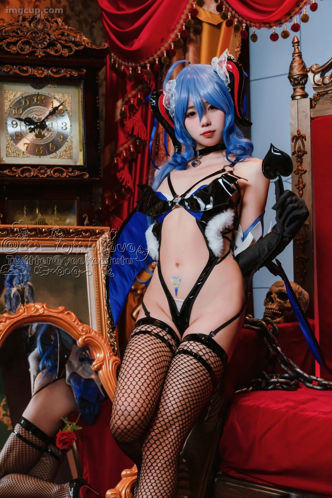 Coser 黏黏团子兔 NO.003 甘雨魅魔 第6张图