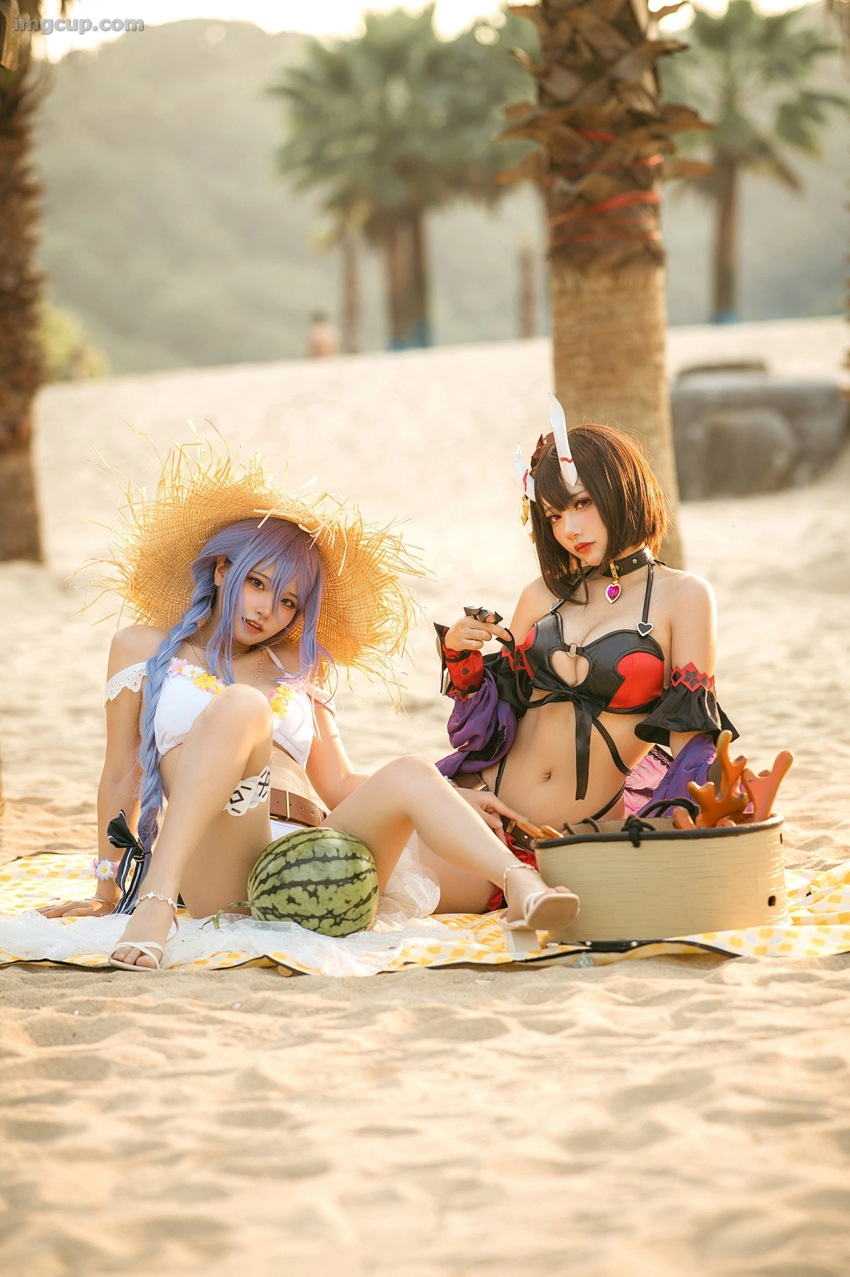 Coser 伊喵君_Nya NO.003 是一只熊仔吗 – 静流&惠理子 第5张图