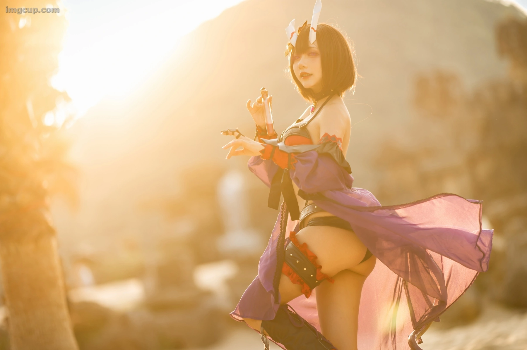 Coser 伊喵君_Nya NO.003 是一只熊仔吗 – 静流&惠理子 第6张图