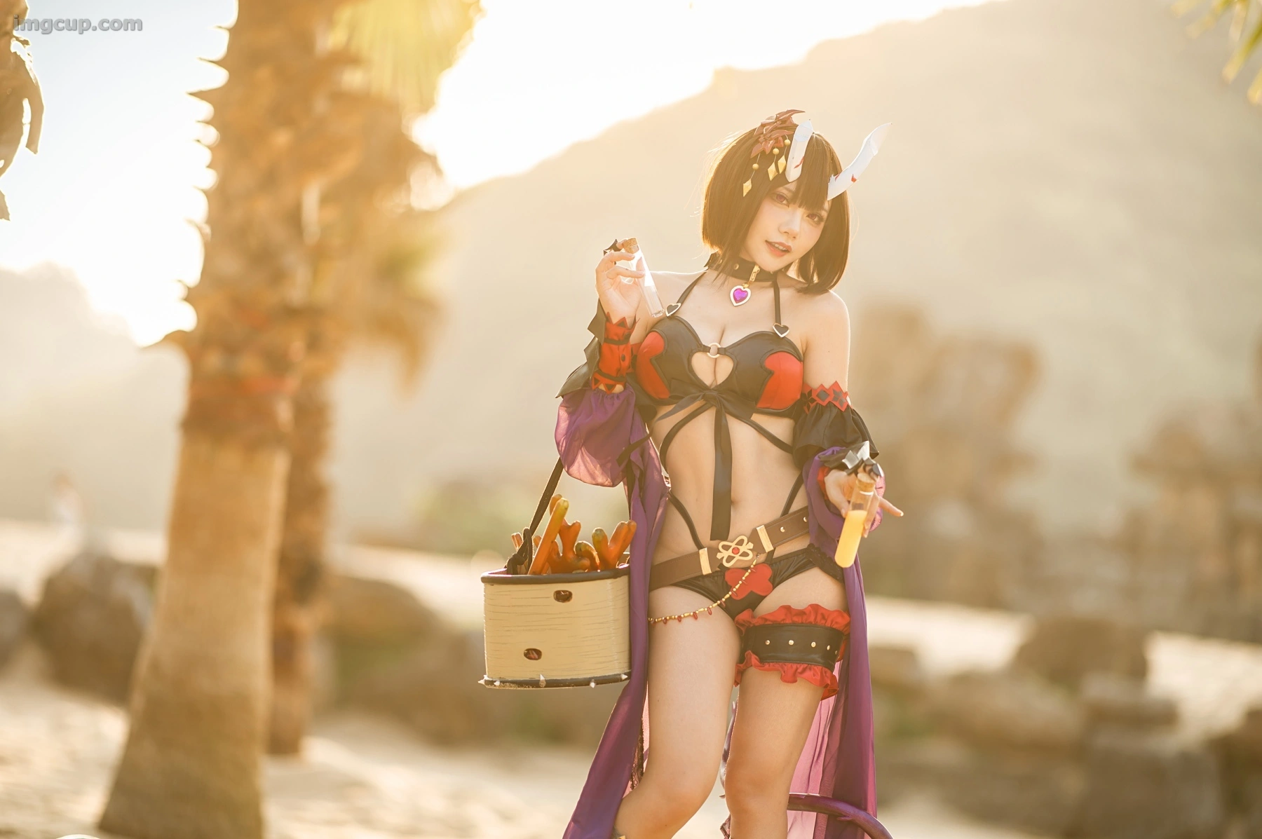 Coser 伊喵君_Nya NO.003 是一只熊仔吗 – 静流&惠理子 第7张图
