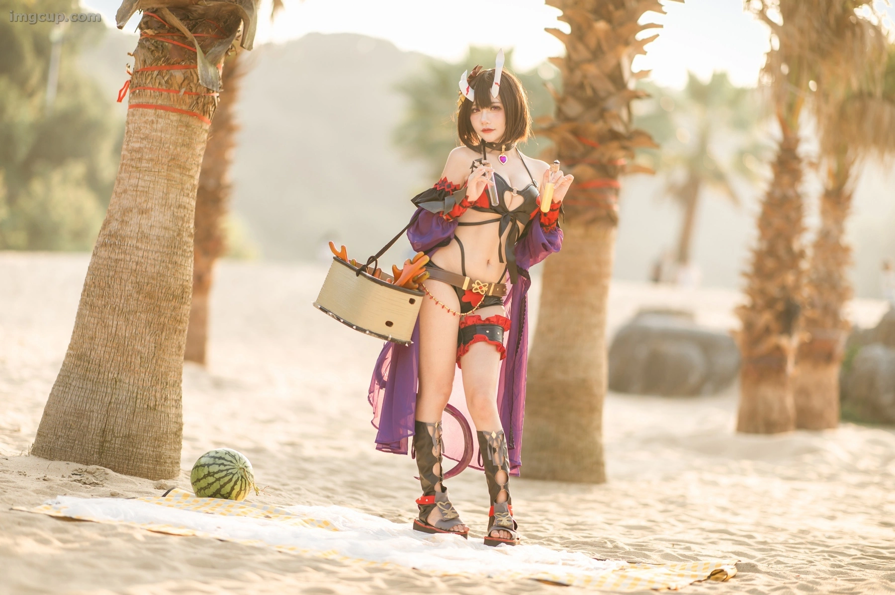 Coser 伊喵君_Nya NO.003 是一只熊仔吗 – 静流&惠理子 第8张图