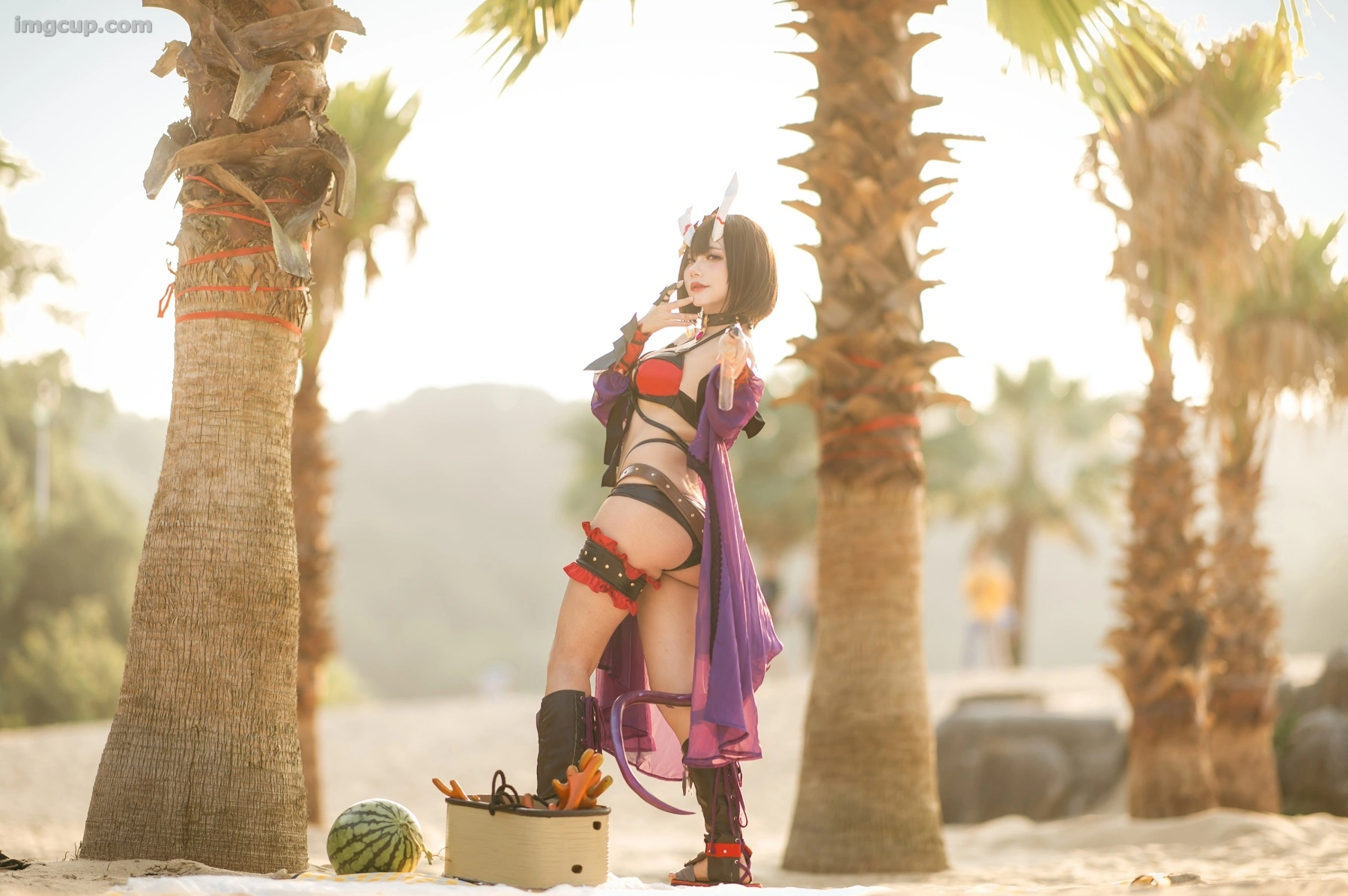 Coser 伊喵君_Nya NO.003 是一只熊仔吗 – 静流&惠理子 第9张图