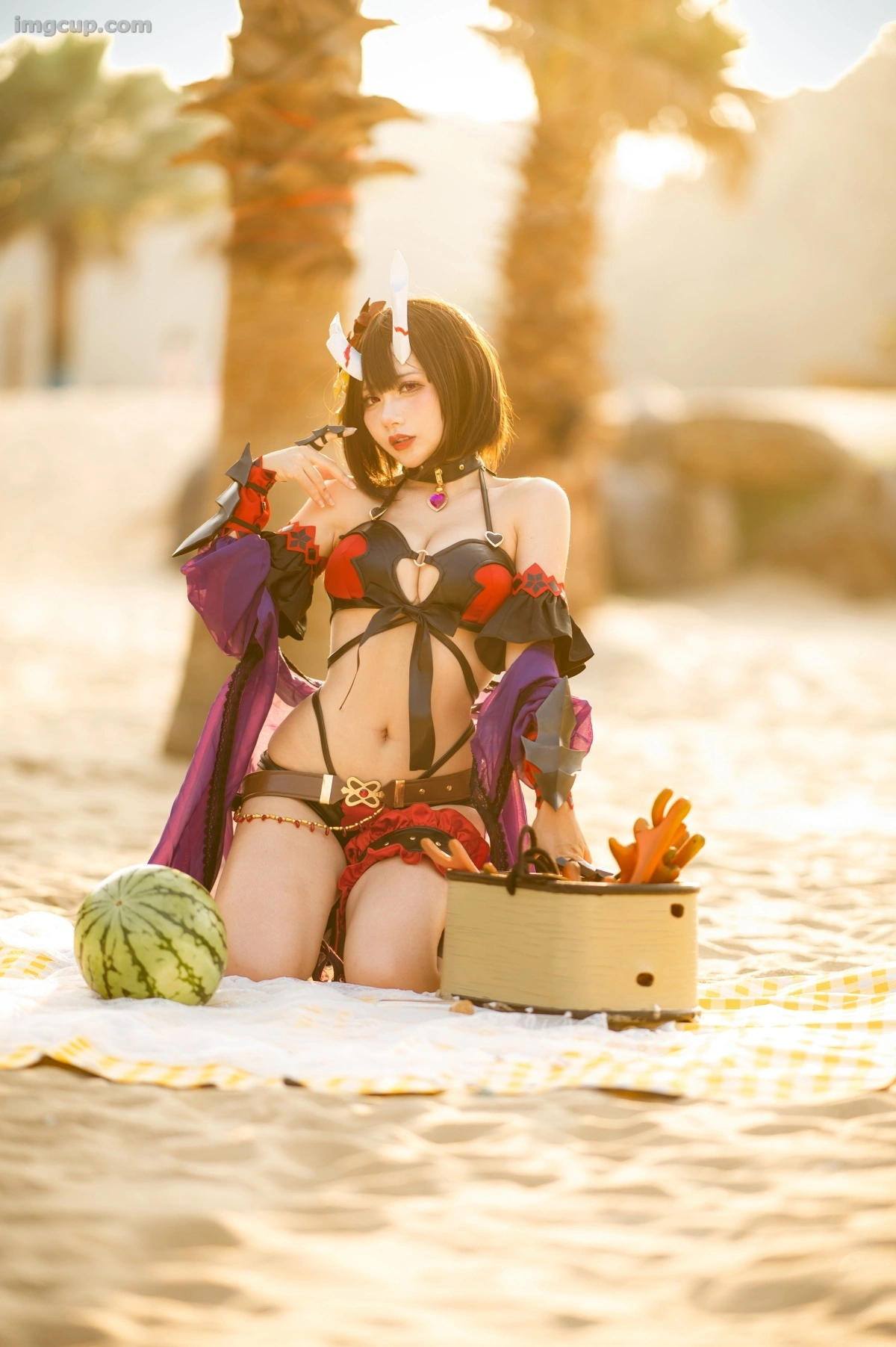 Coser 伊喵君_Nya NO.003 是一只熊仔吗 – 静流&惠理子 第10张图