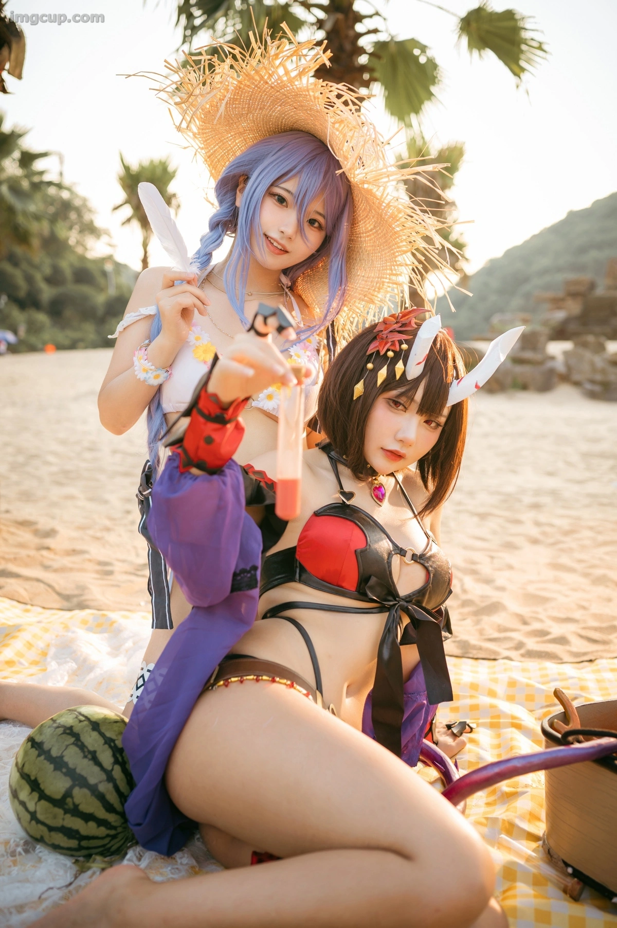 Coser 伊喵君_Nya NO.003 是一只熊仔吗 – 静流&惠理子 第17张图