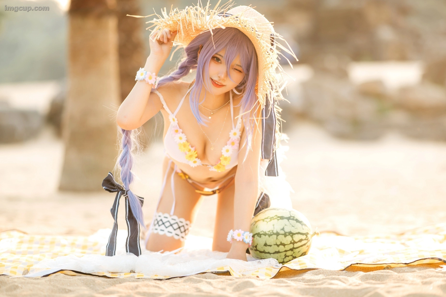 Coser 伊喵君_Nya NO.003 是一只熊仔吗 – 静流&惠理子 第21张图