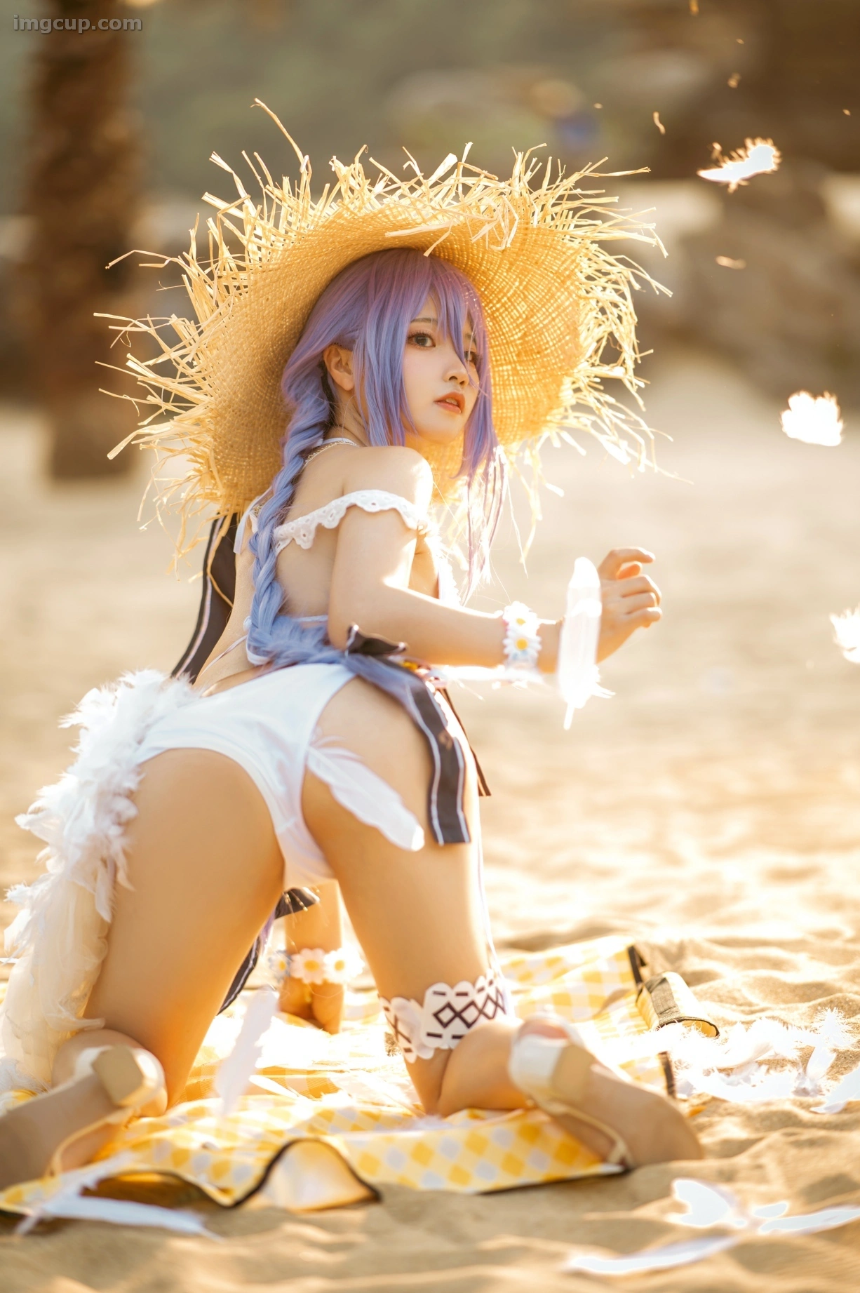 Coser 伊喵君_Nya NO.003 是一只熊仔吗 – 静流&惠理子 第25张图