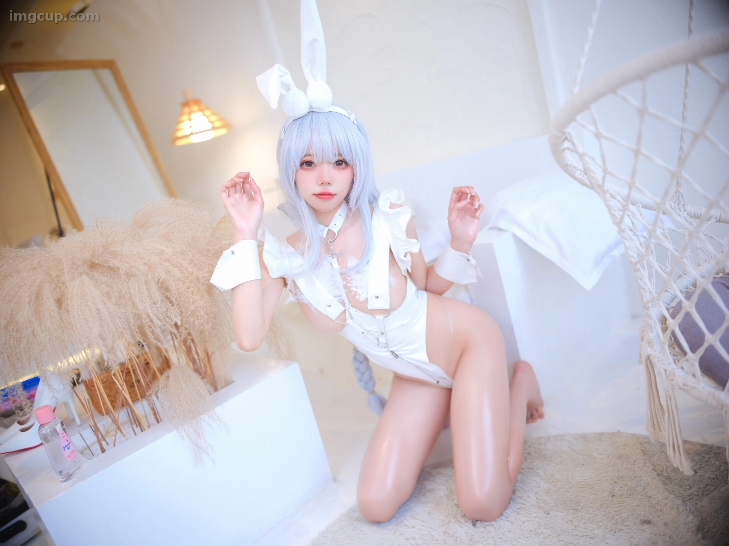 Coser 咬一口兔娘ovo NO.003 恶毒兔女郎 第3张图