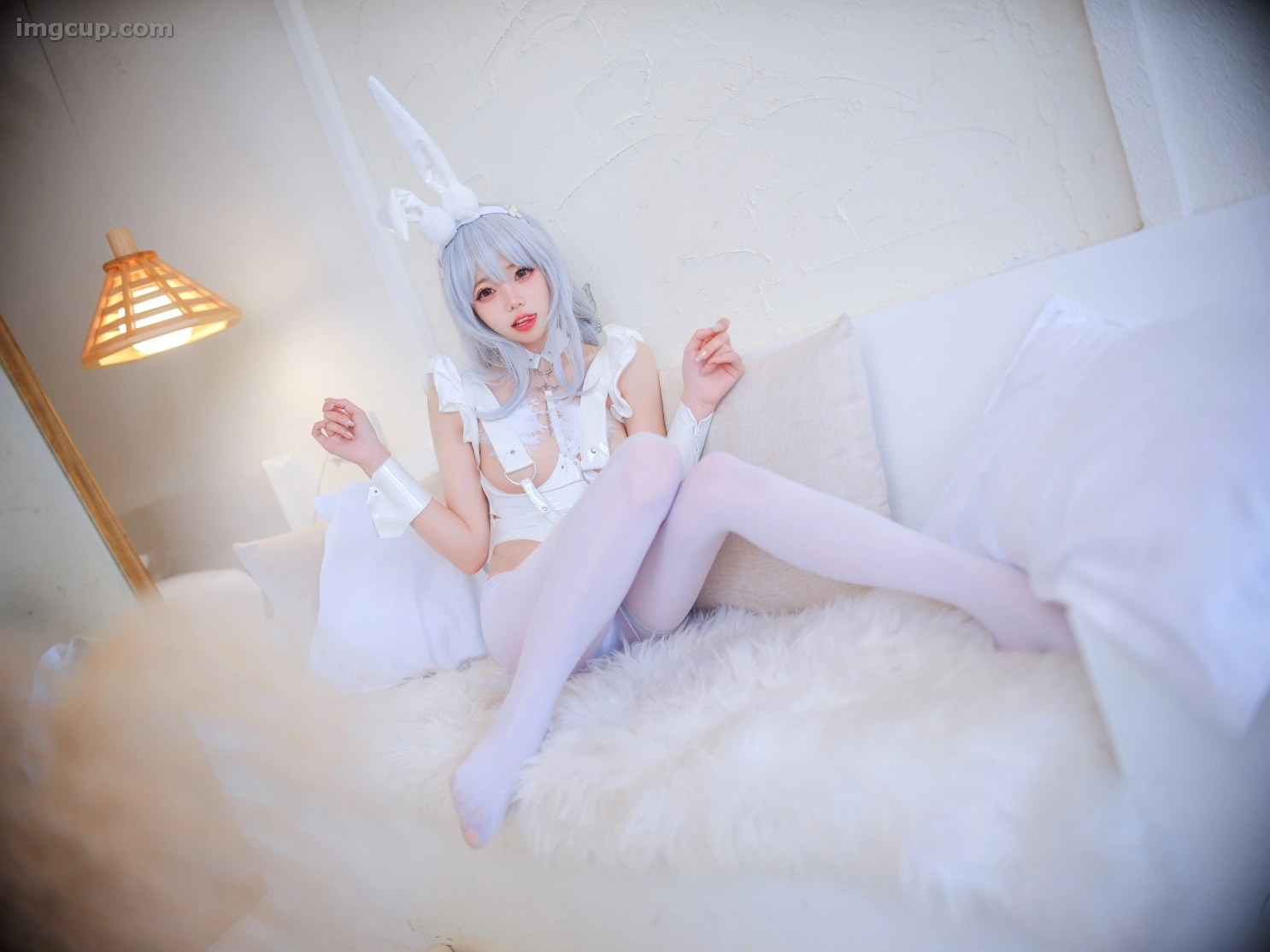 Coser 咬一口兔娘ovo NO.003 恶毒兔女郎 第8张图