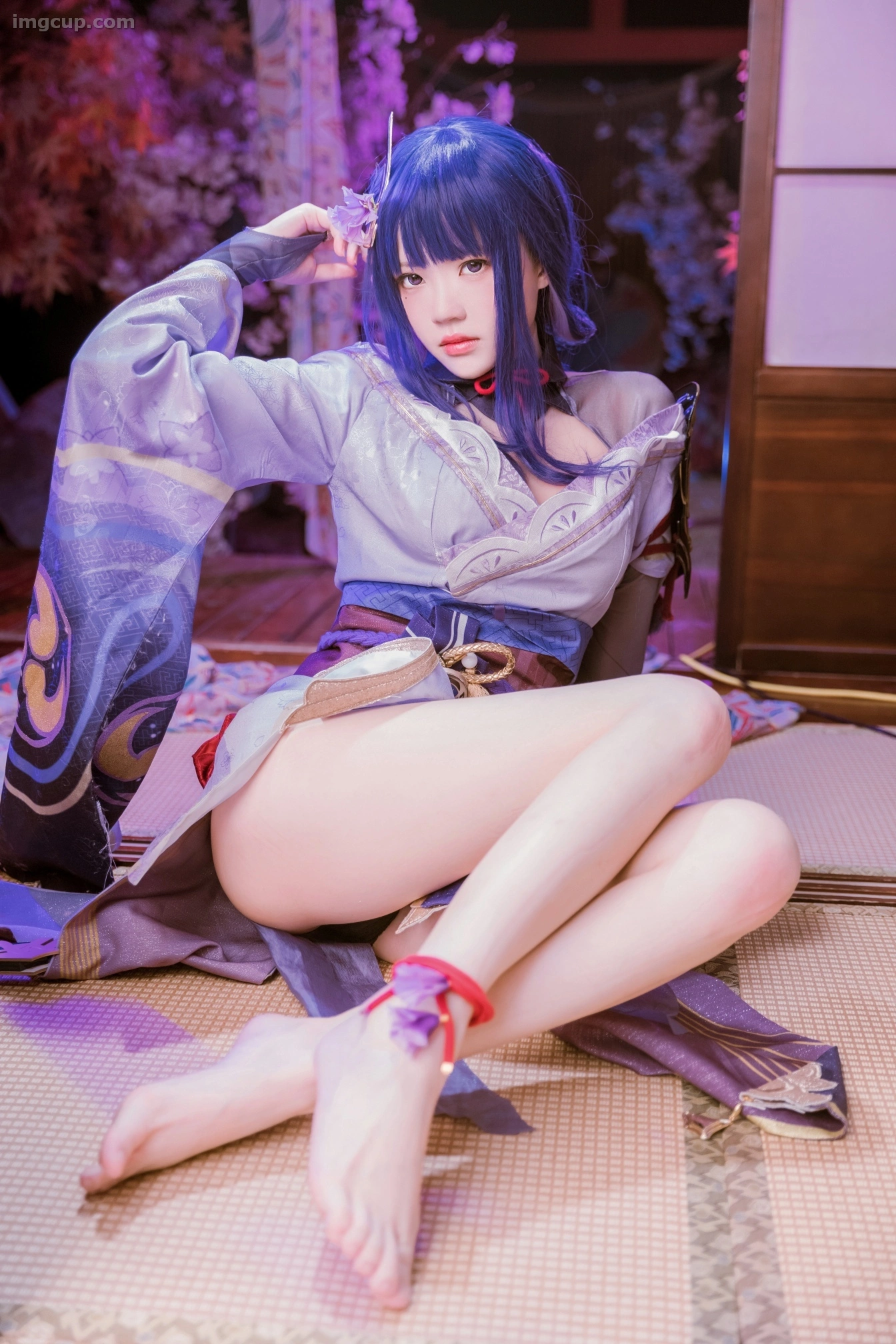Coser 桜桃喵 Vol.139 雷电将军+花絮 第10张图