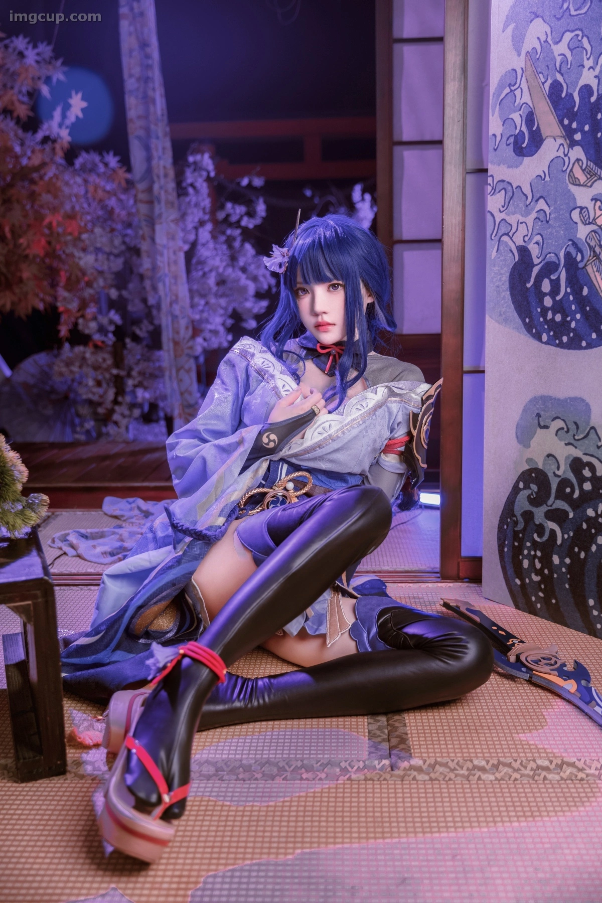 Coser 桜桃喵 Vol.139 雷电将军+花絮 第22张图