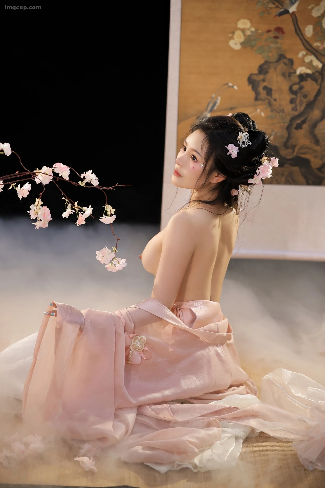 Coser 晓美嫣 Vol.004 汉服古风(入梦) 第2张图
