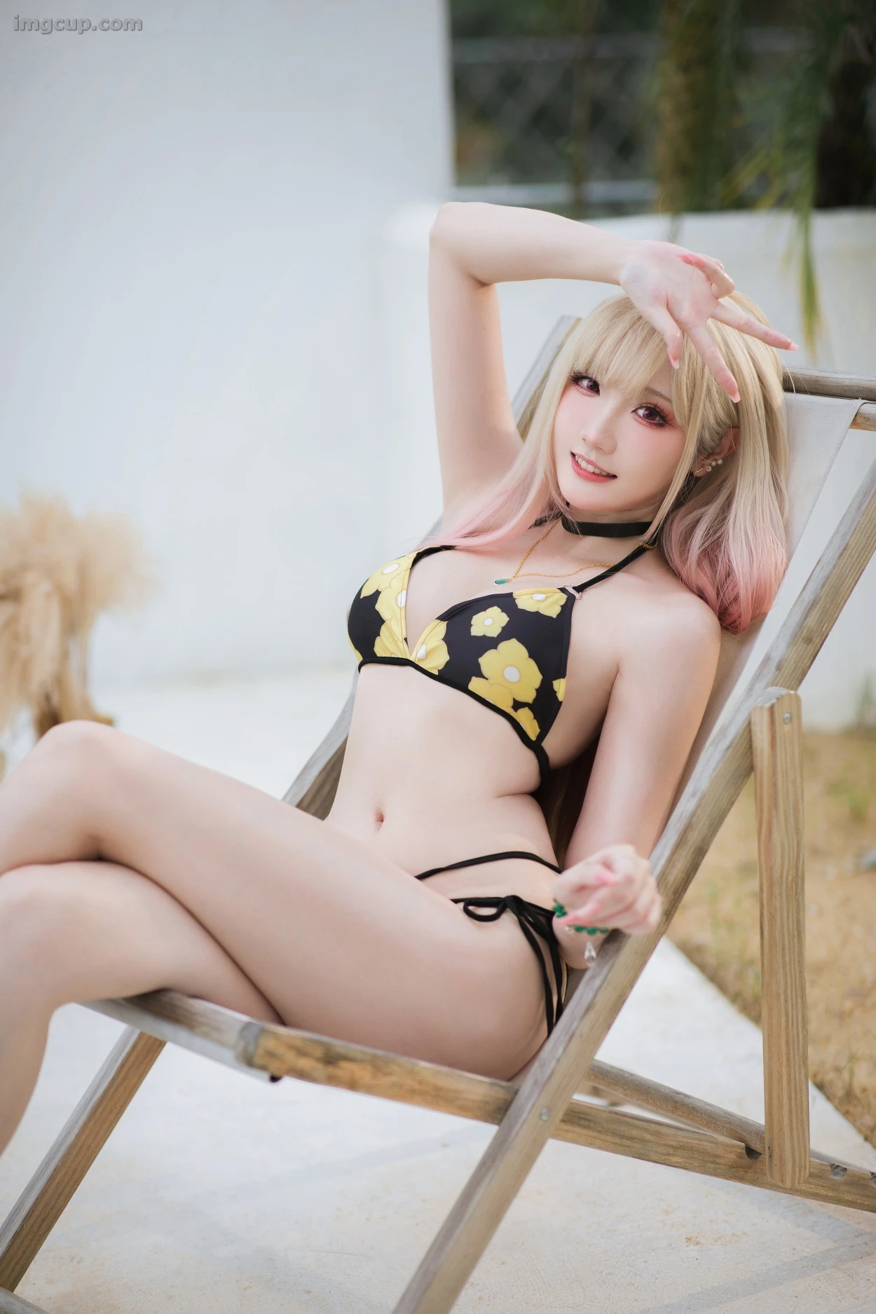 Coser 瓜希酱 (Guaxichan) NO.33 喜多川海梦泳装 第2张图