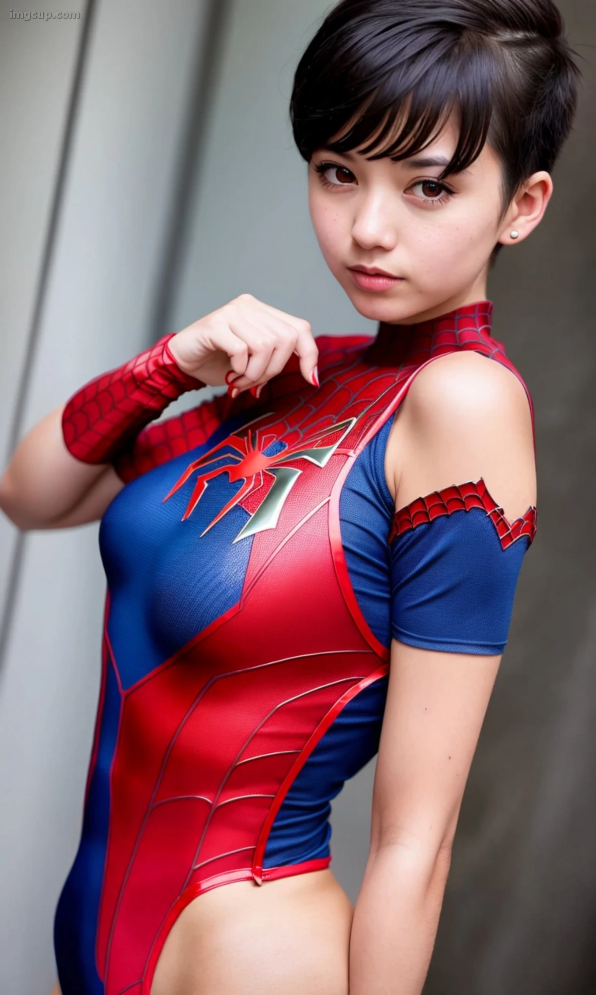 Cosplay 稚乖画册 晴空04 夜夜 80d 白丝jk 第4张图