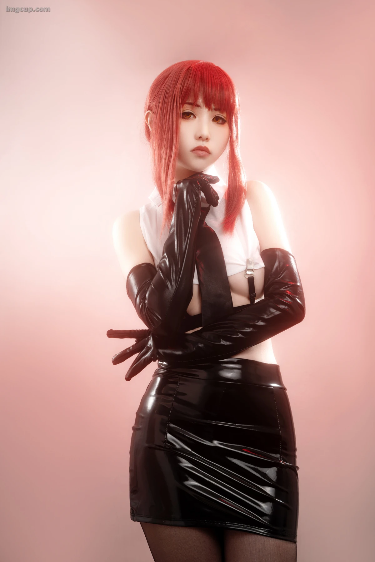 Coser 爆机少女喵小吉 (Nekokoyoshi) NO.60 电锯人 玛奇玛 第4张图