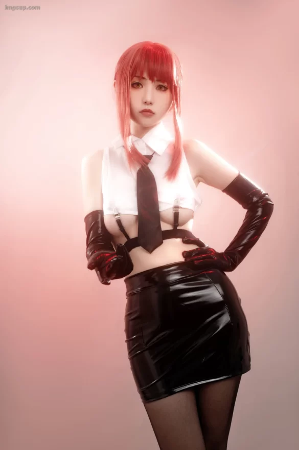 Coser 爆机少女喵小吉 (Nekokoyoshi) NO.60 电锯人 玛奇玛 第1张图