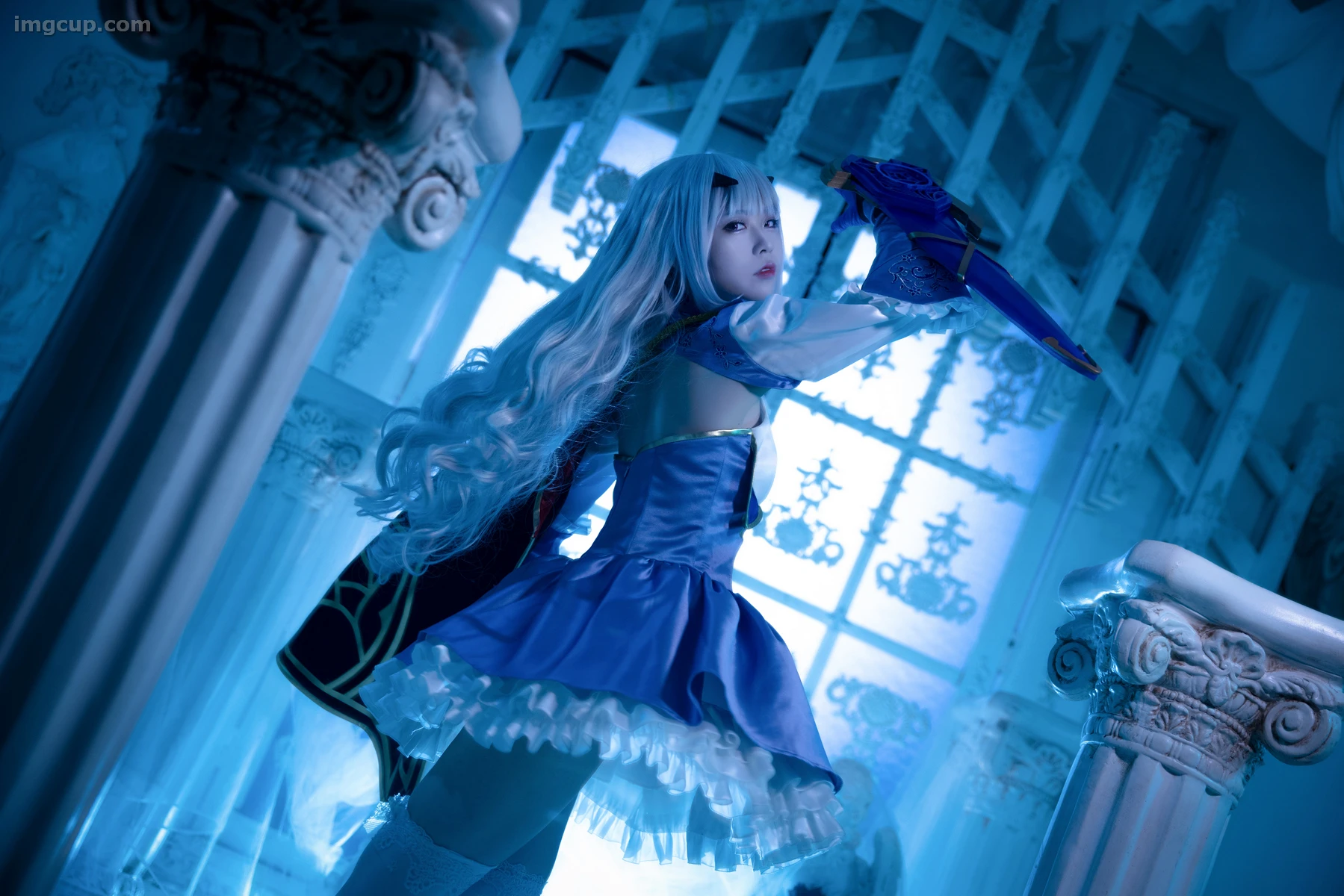 Cosplay 稚乖画册 夜夜 嬉戏 80d白丝 第10张图
