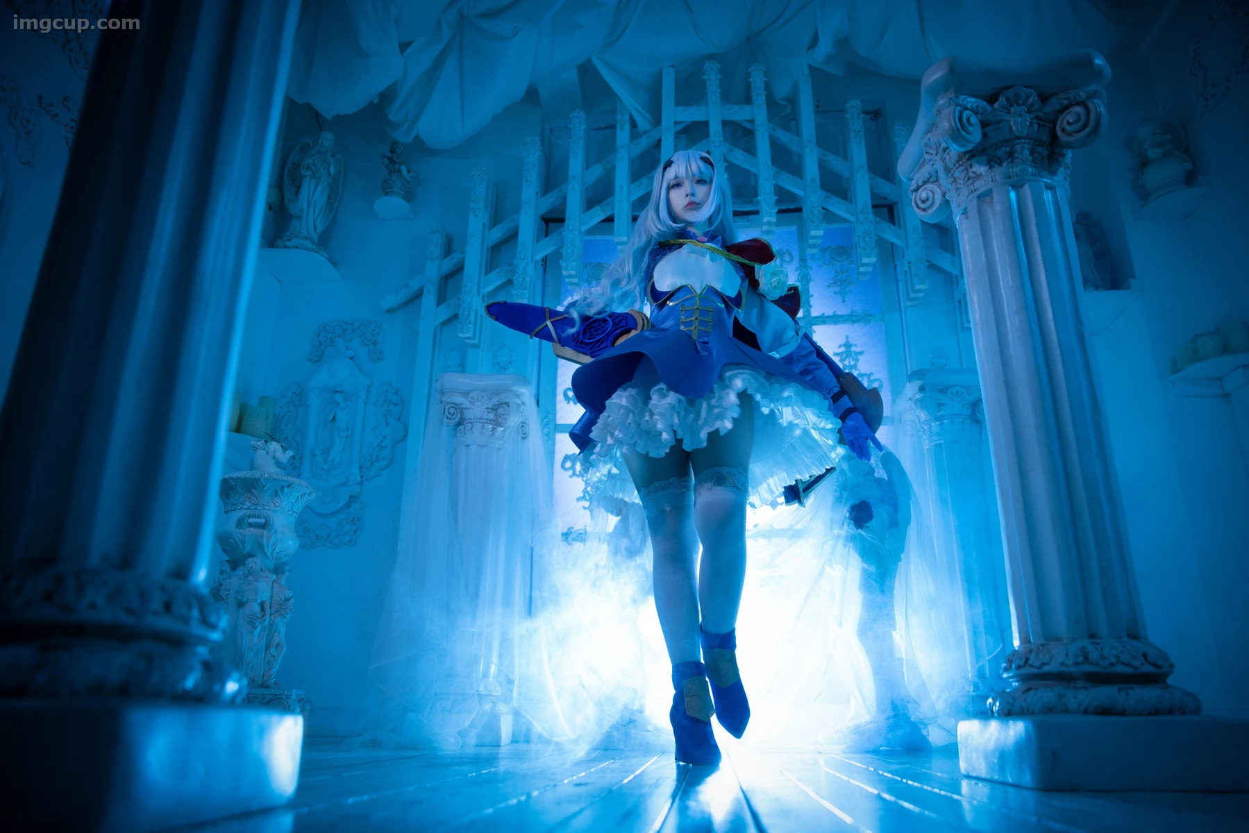 Cosplay 稚乖画册 夜夜 嬉戏 80d白丝 第13张图