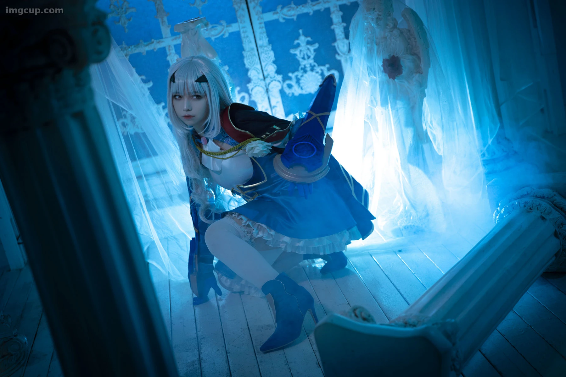 Cosplay 稚乖画册 夜夜 嬉戏 80d白丝 第14张图