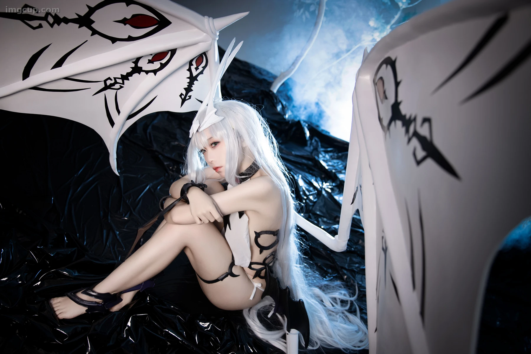 Cosplay 稚乖画册 夜夜 嬉戏 80d白丝 第27张图