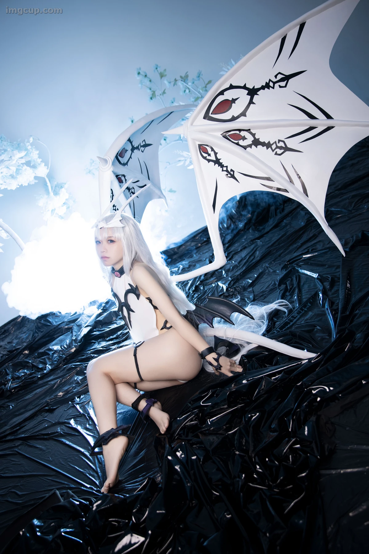 Cosplay 稚乖画册 夜夜 嬉戏 80d白丝 第29张图