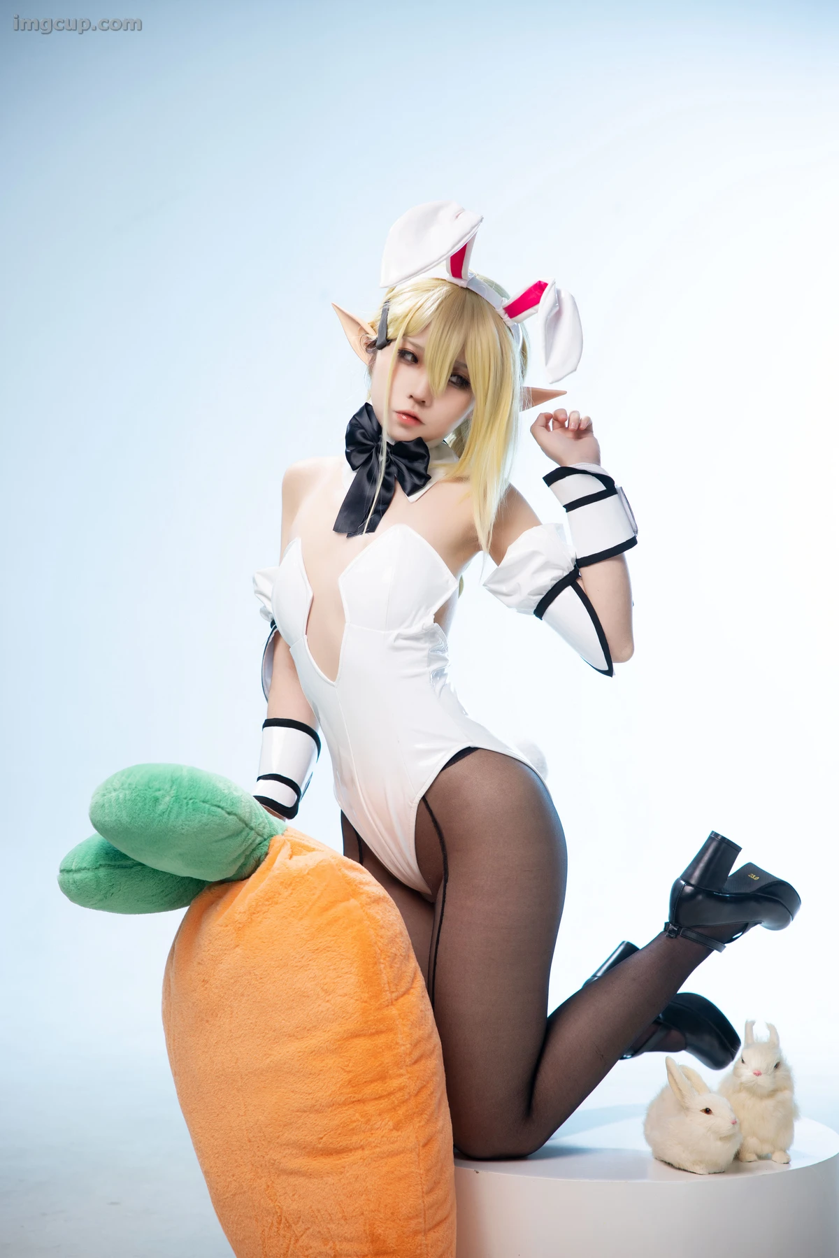Cosplay 稚乖画册 夜夜 嬉戏 80d白丝 第39张图