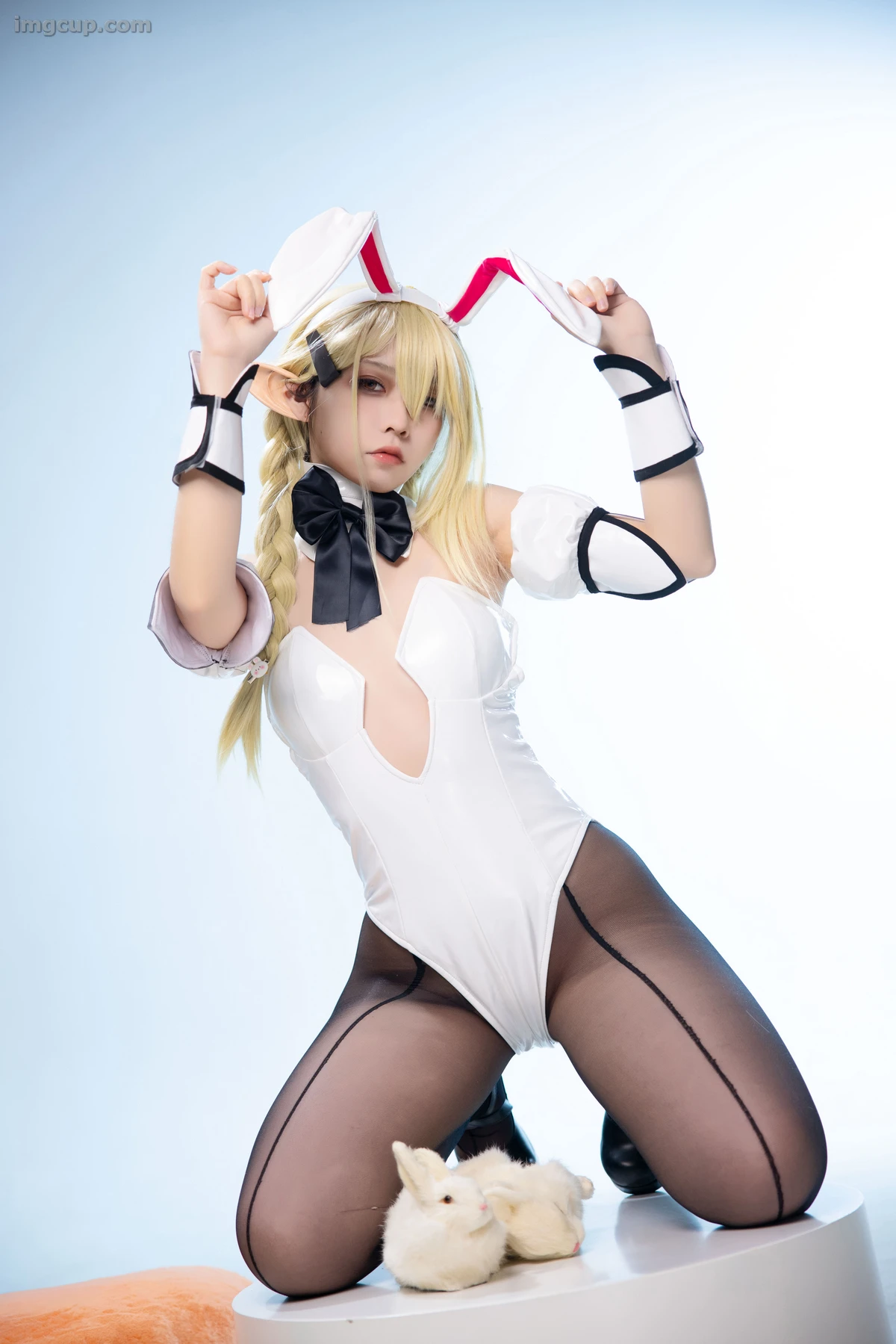 Cosplay 稚乖画册 夜夜 嬉戏 80d白丝 第43张图