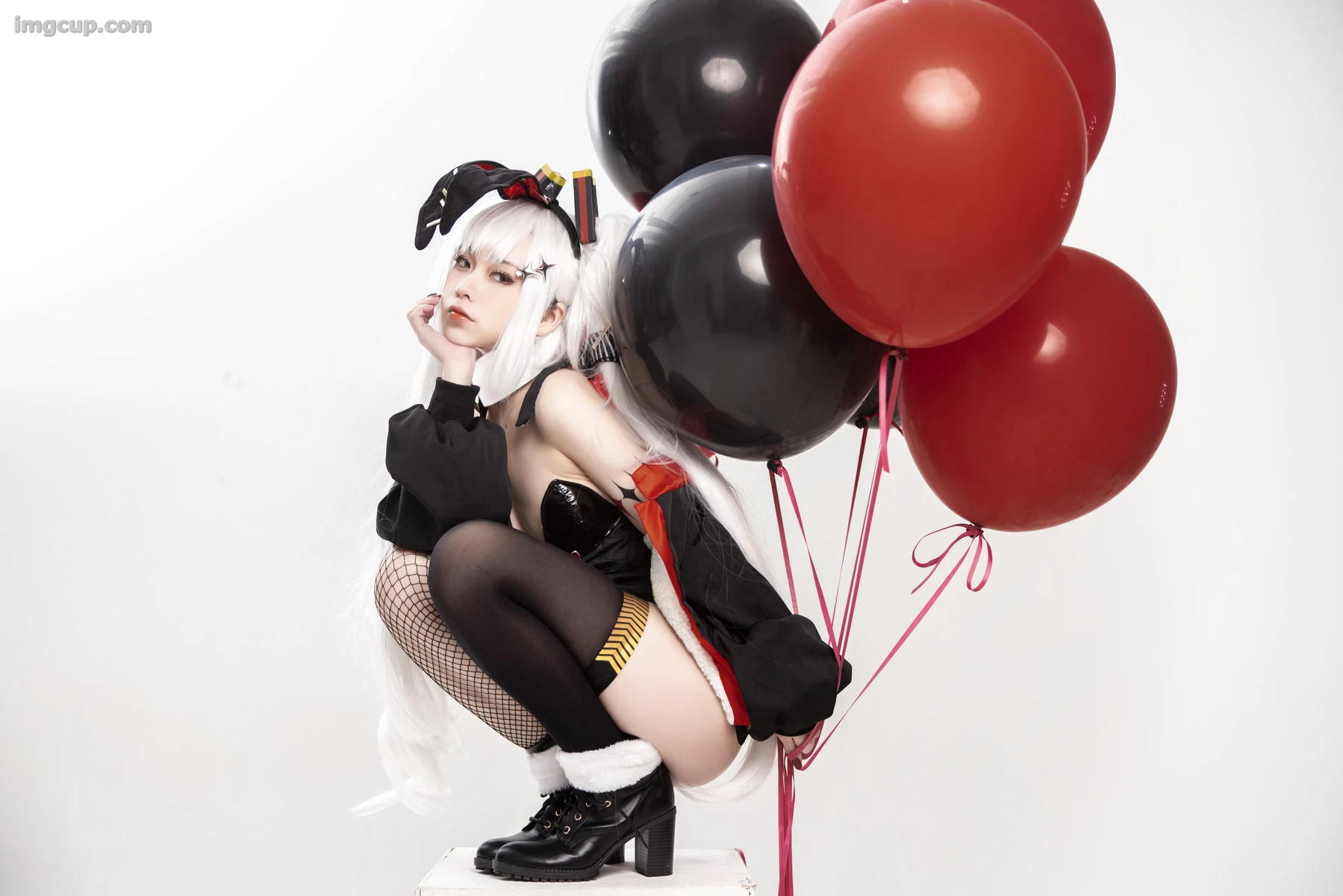 Cosplay 稚乖画册 夜夜 嬉戏 80d白丝 第69张图