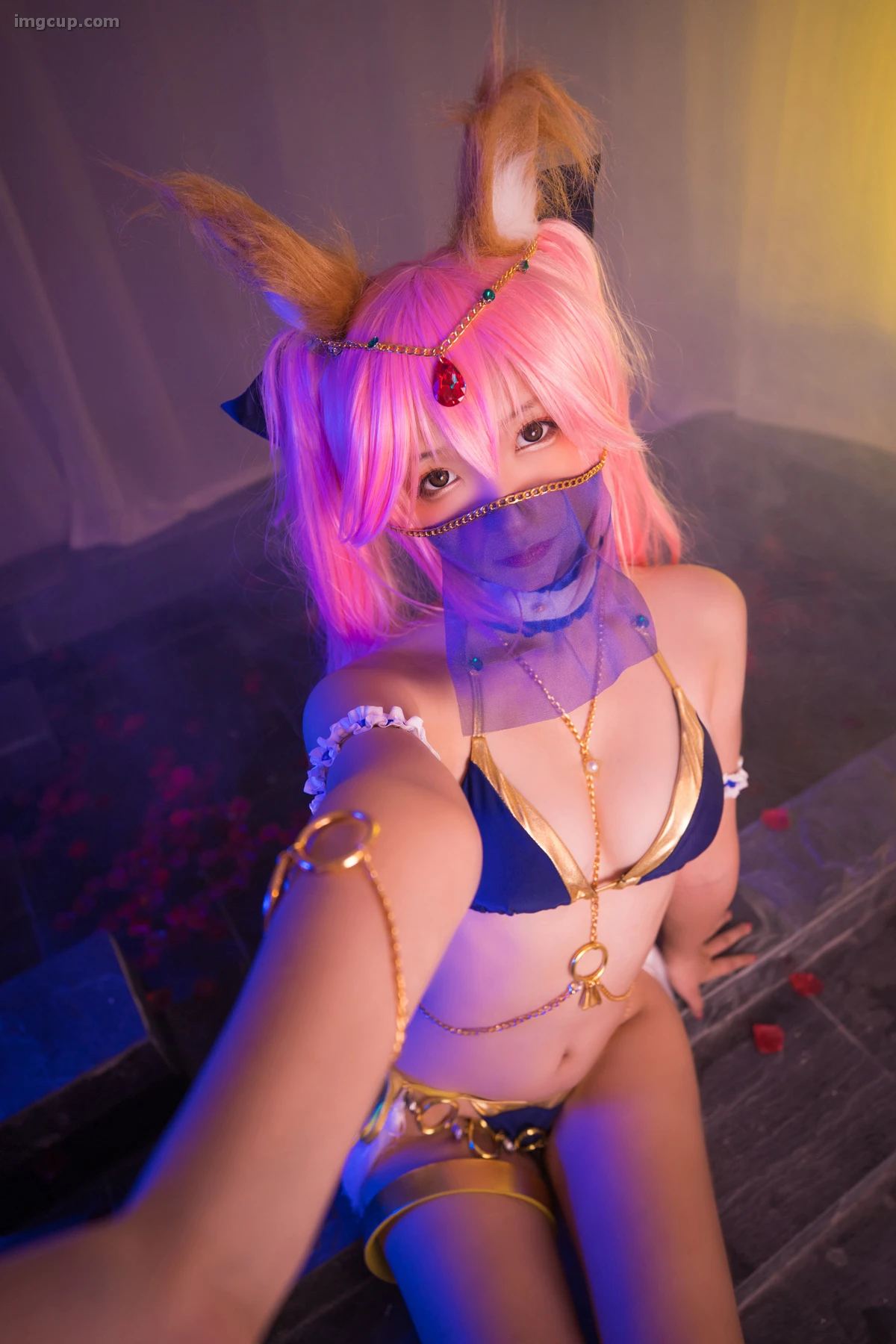 Coser 神楽坂真冬 Vol.047 电子相册-玉藻前舞娘 (Mysterious Love) 第3张图