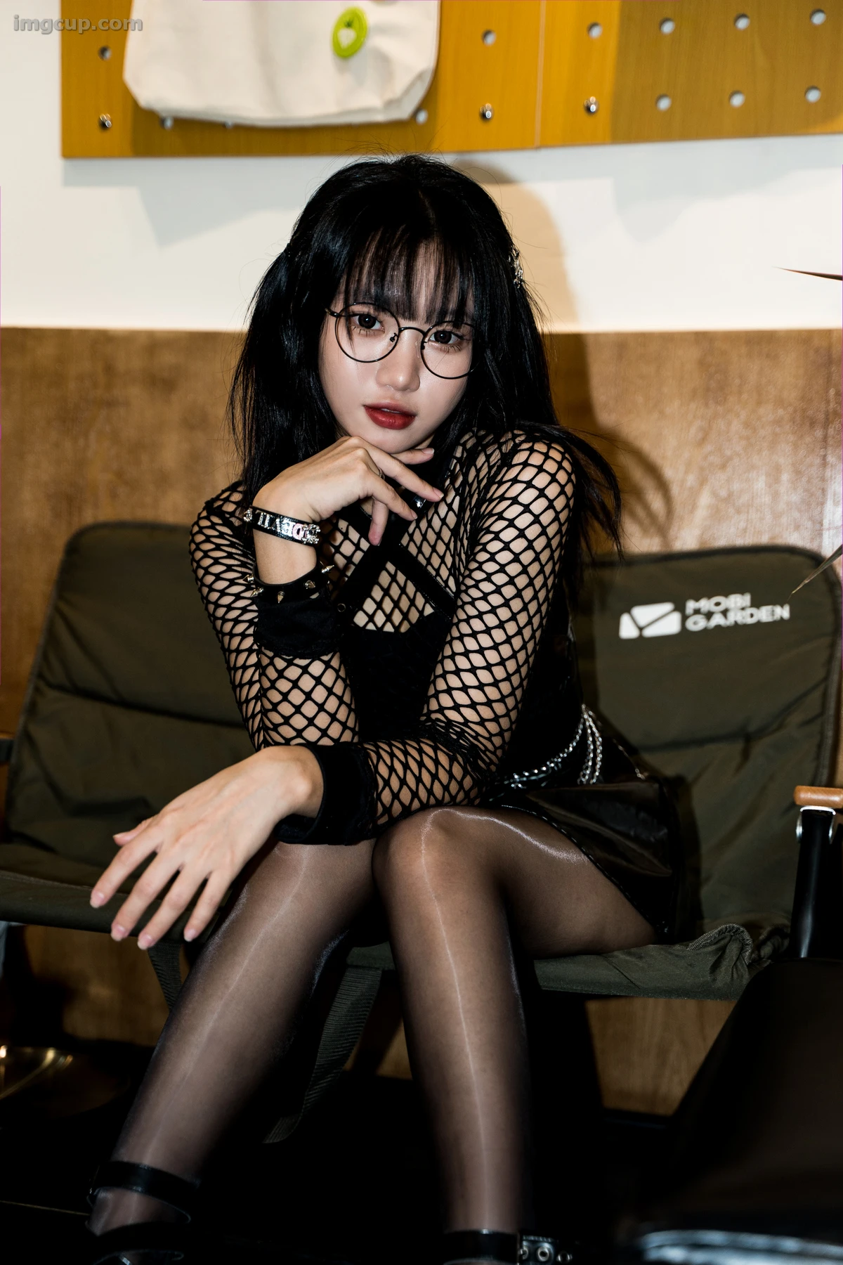 Coser 柒柒要乖哦 NO.034 黑皮裙 第8张图