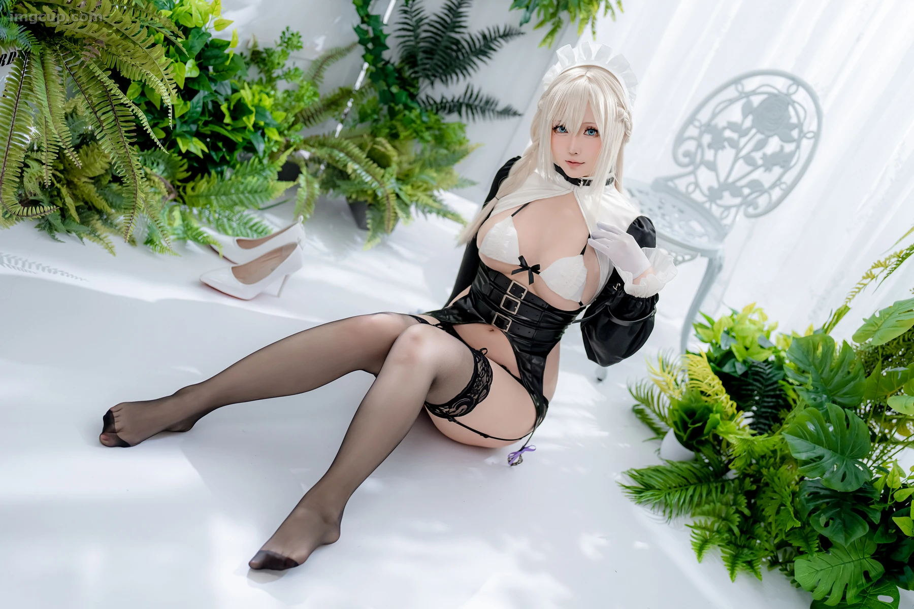 Nekokoyoshi 爆机少女喵小吉, 写真集 小吉的秘密花园 第58张图