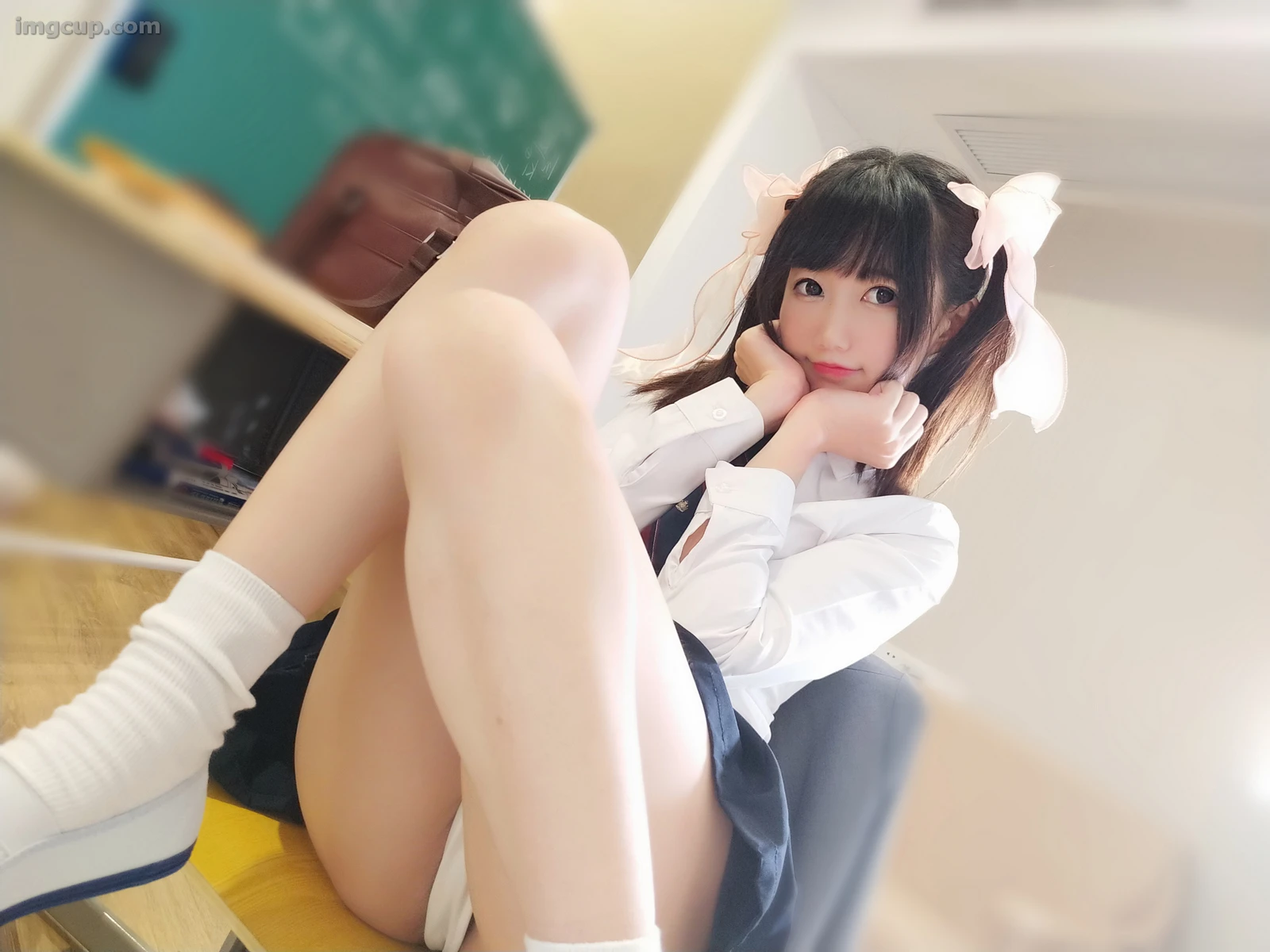 Coser Nagisa魔物喵 NO.064 女子高生の下着 第8张图