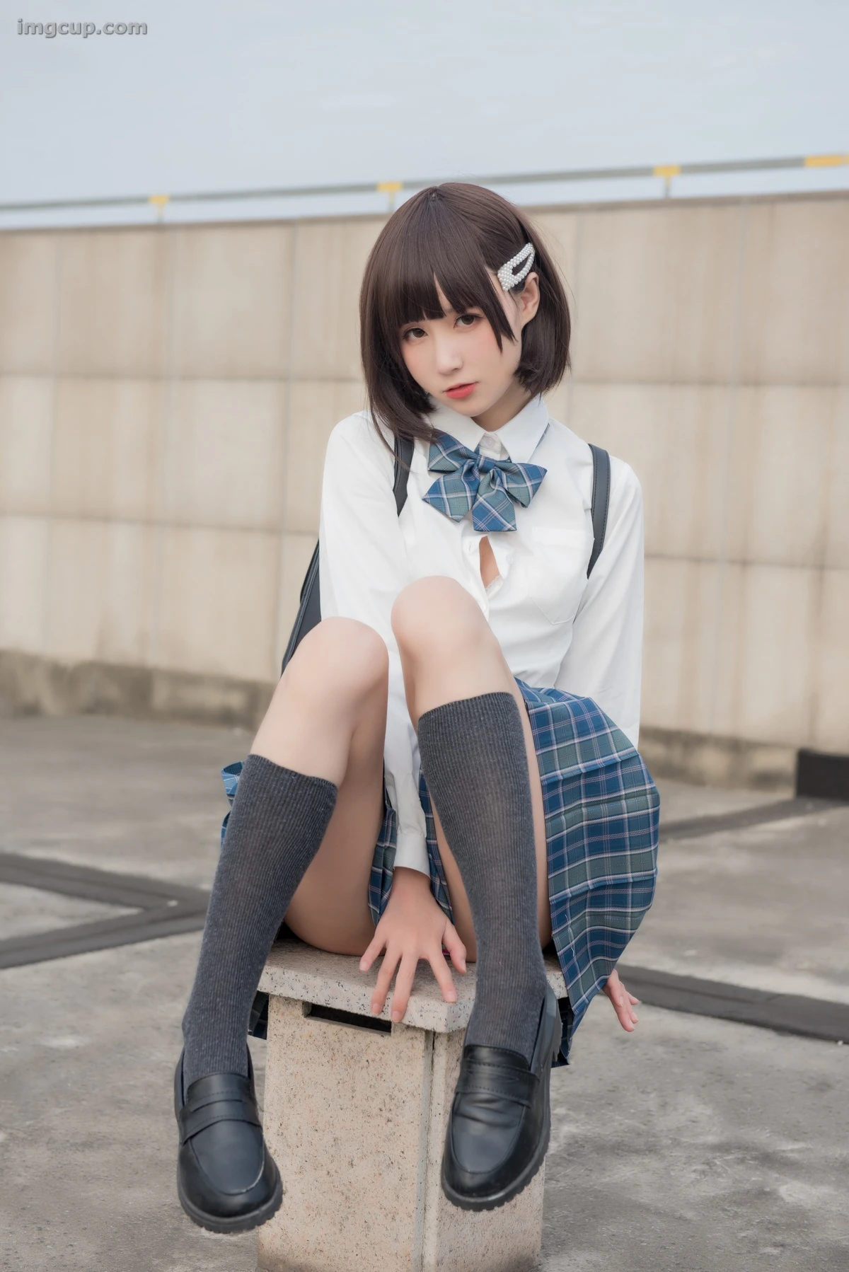 Coser 西园寺南歌 NO.24 少女裙底 第5张图