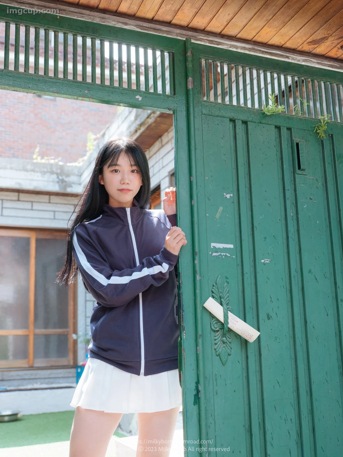 Mallang 말랑, PURE MEDIA Vol.288 ‘Moist Girl on Rainy Day’ Set.01 第12张图