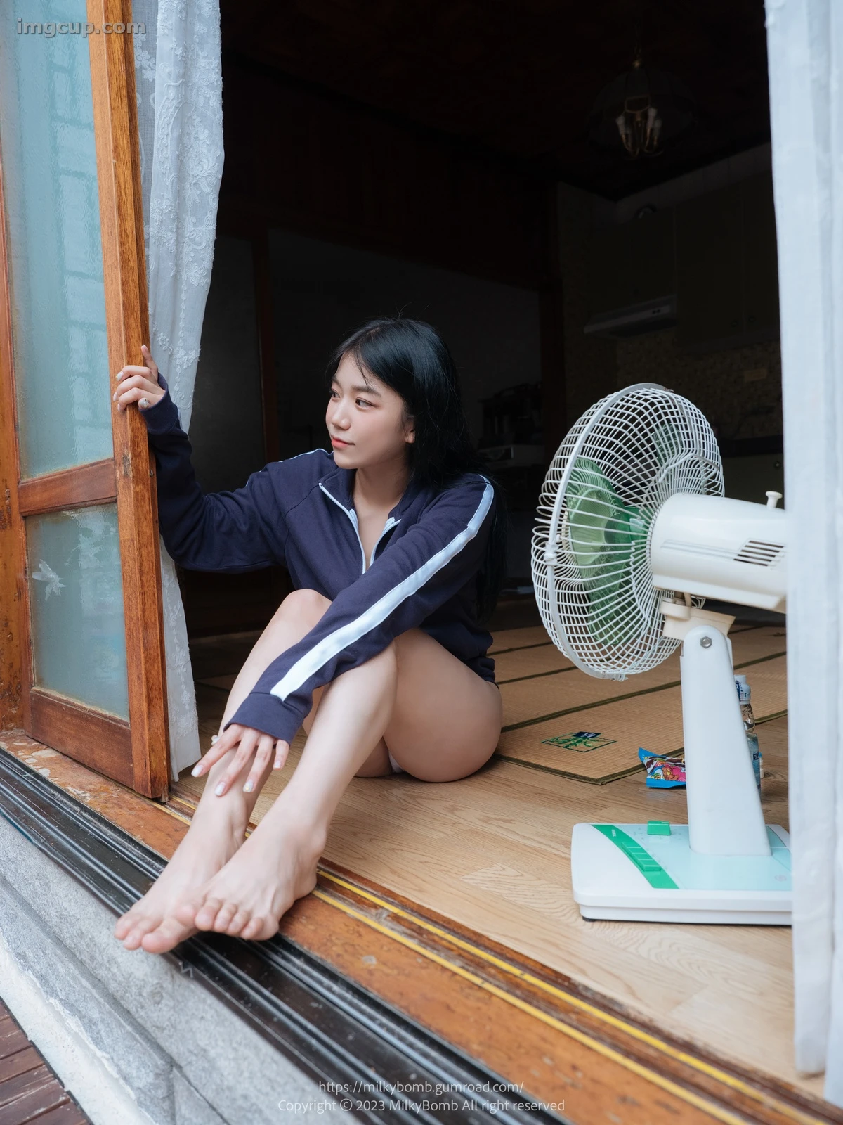 Mallang 말랑, PURE MEDIA Vol.288 ‘Moist Girl on Rainy Day’ Set.01 第29张图
