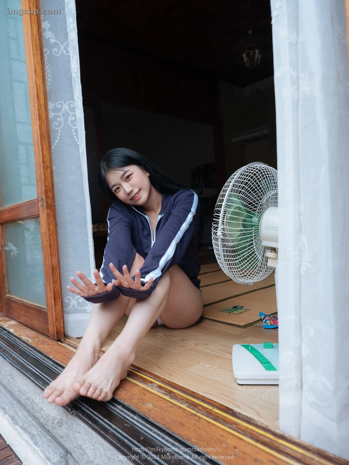 Mallang 말랑, PURE MEDIA Vol.288 ‘Moist Girl on Rainy Day’ Set.01 第30张图