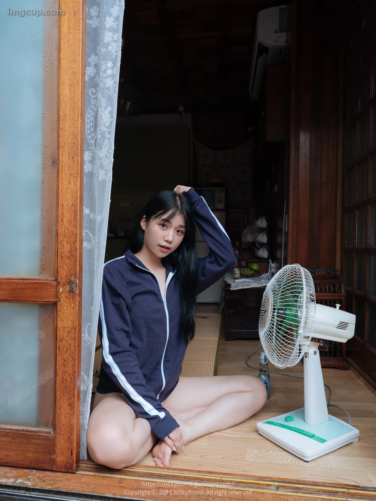 Mallang 말랑, PURE MEDIA Vol.288 ‘Moist Girl on Rainy Day’ Set.01 第34张图