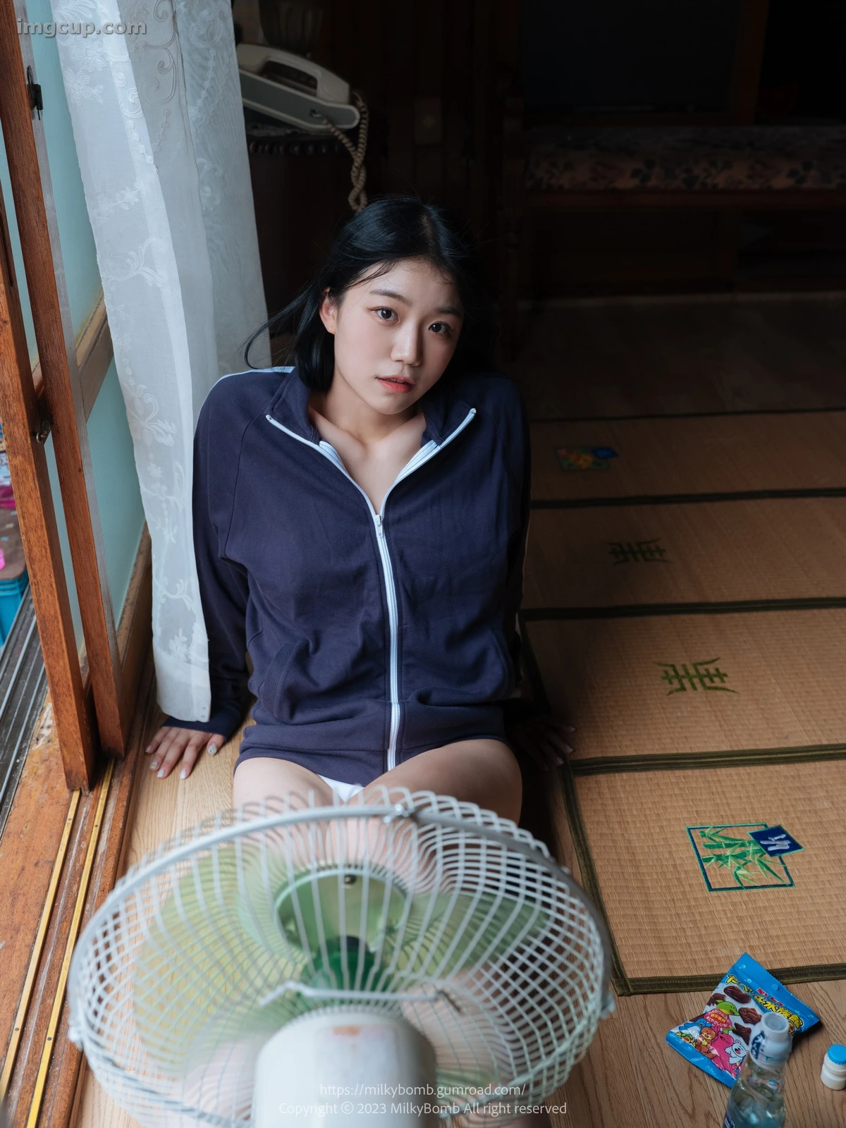 Mallang 말랑, PURE MEDIA Vol.288 ‘Moist Girl on Rainy Day’ Set.01 第40张图