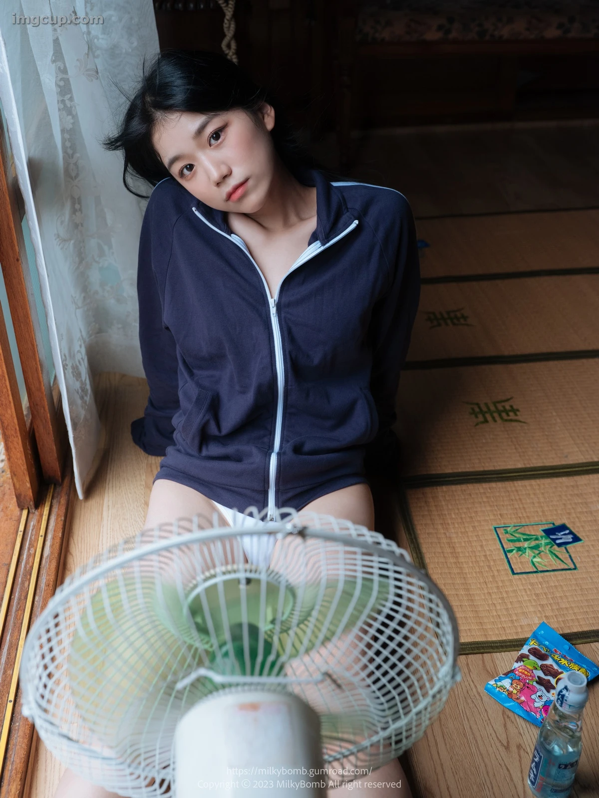 Mallang 말랑, PURE MEDIA Vol.288 ‘Moist Girl on Rainy Day’ Set.01 第41张图